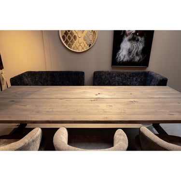 Sitzbank - Xania 130.0 x 65.0 x 88.0 cm Anthrazit linke Armlehne 1 von PTMD - Esszett Luxury | Stilvolles Wohnen mit Charakter