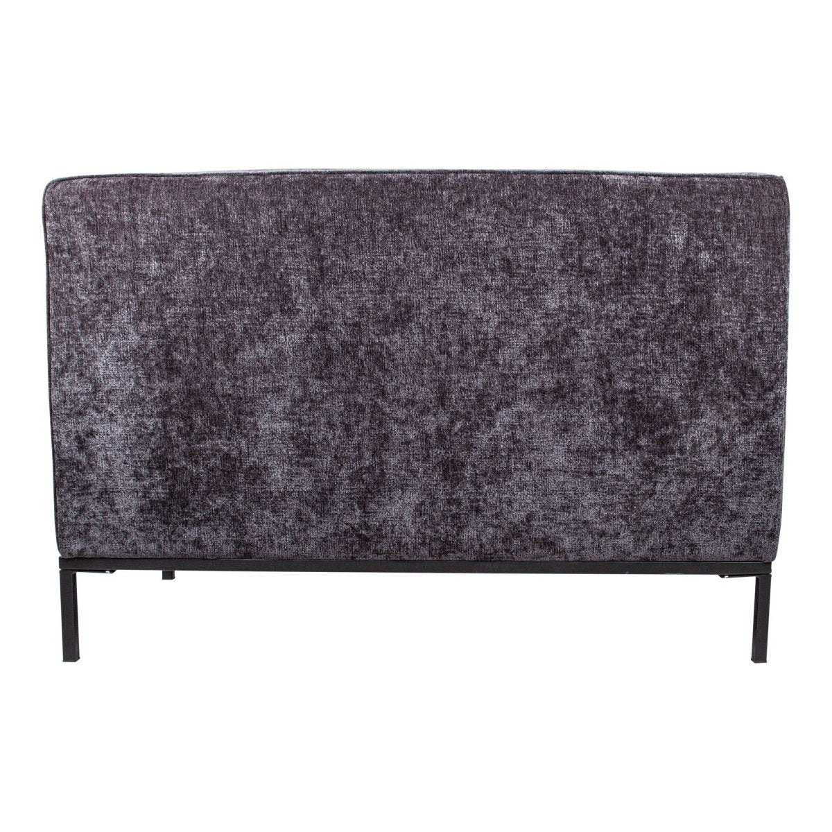 Sitzbank - Xania 130.0 x 65.0 x 88.0 cm Anthrazit linke Armlehne 1 von PTMD - Esszett Luxury | Stilvolles Wohnen mit Charakter