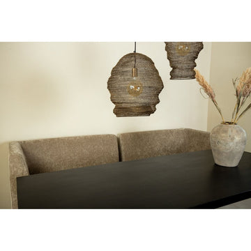 Sitzbank - Xania 130.0 x 65.0 x 88.0 cm Creme rechte Armlehne 1 von PTMD - Esszett Luxury | Stilvolles Wohnen mit Charakter