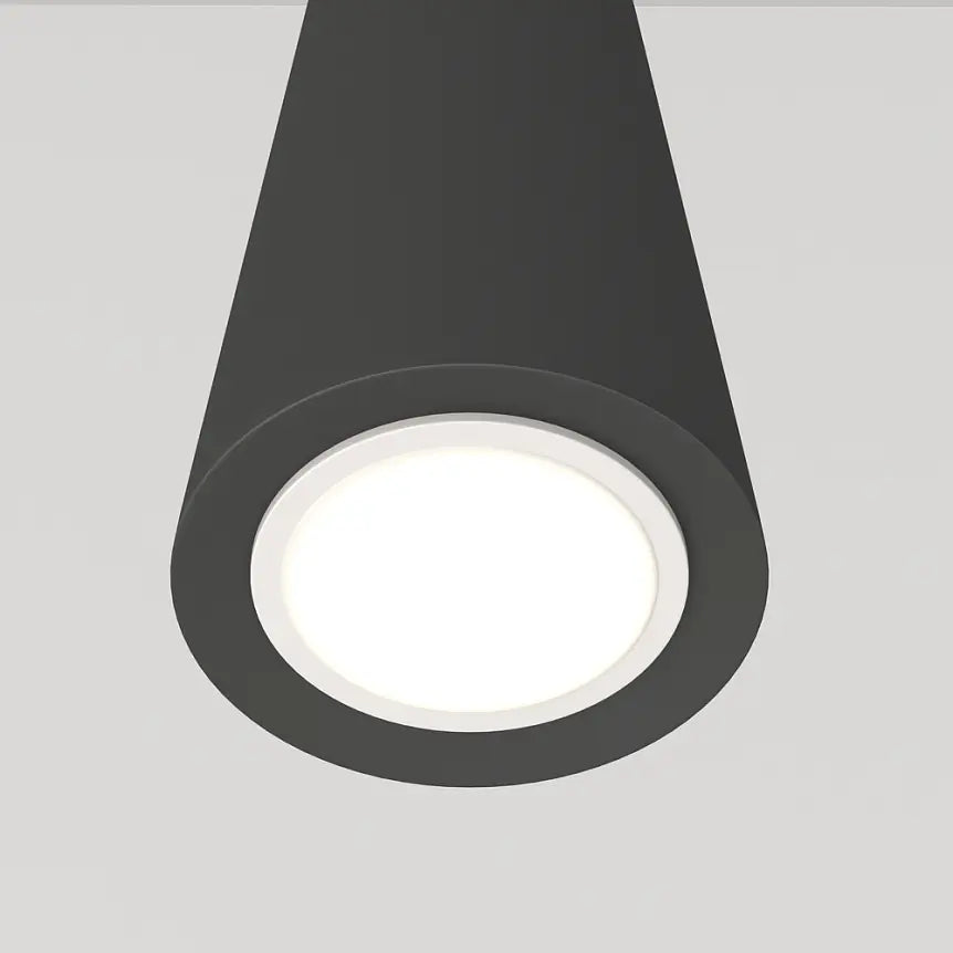 Pendant Light Black metal housing with GU10 socket, modern design and energy-saving lighting – Arc | Maytoni