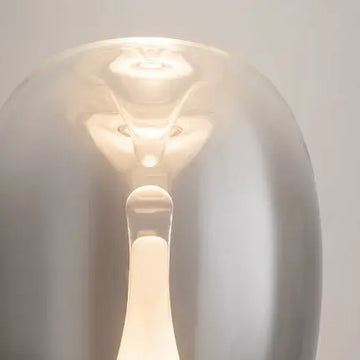 Table Lamp Double Glass Shade Opal Inner & Transparent/Gradient Outer Shade – Splash | Maytoni