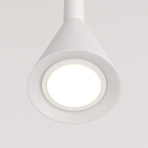 Pendant Lamp White metal housing with GU10 socket, modern design and energy-saving lighting – Arc | Maytoni