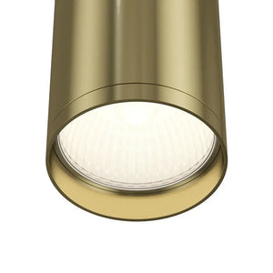 Deckenleuchte – Messing Aluminium, 1 × GU10, 10 W Leistung, Höhe 10 cm - Focus S | Maytoni