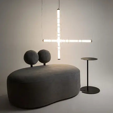 Pendelleuchte – Schwarze Optik, warmweißes Licht, 137,5 cm Höhe - Cosmo | Maytoni