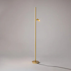 Floor lamp Metal frame Chrome finish & Crystal shade – Thin | Maytoni