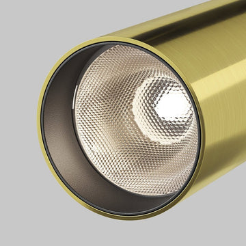 Deckenleuchte Messingfarbene Aluminium - Oberfläche – Focus LED | Maytoni - Esszett Luxury | Stilvolles Wohnen mit Charakter