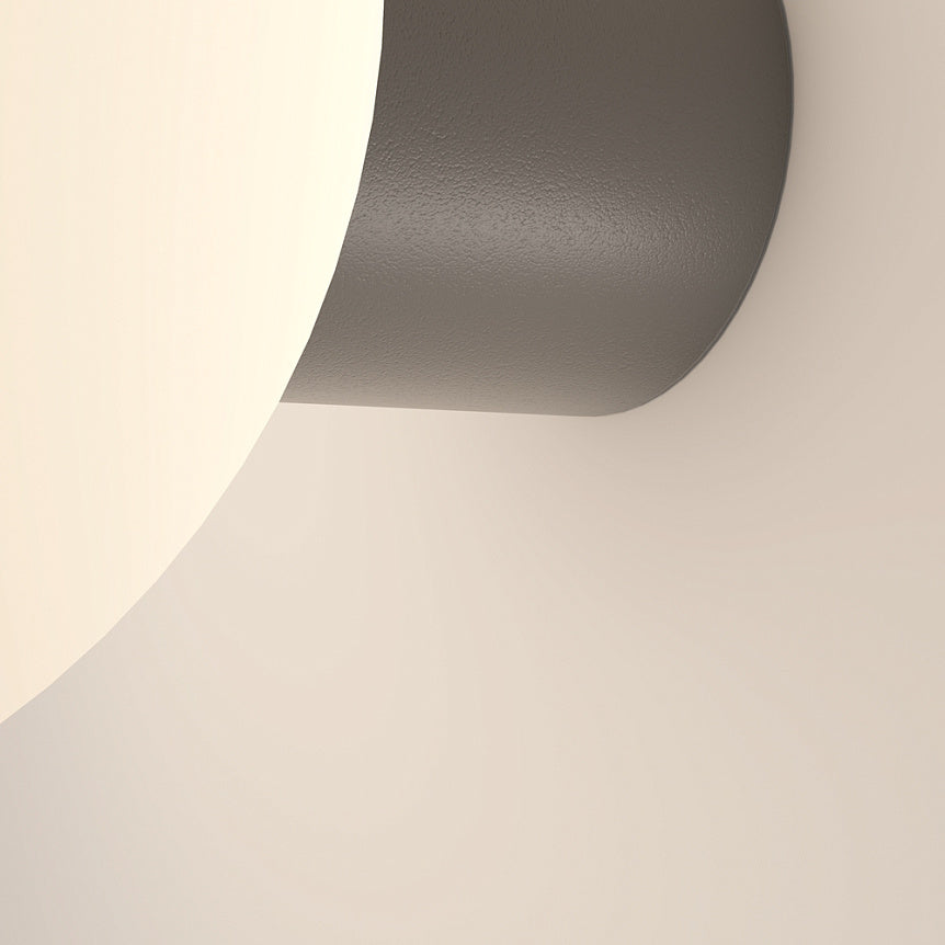 Wandleuchte – Graues Aluminium, IP54 Schutz, 20 cm Ø - Bold | Maytoni