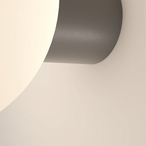 Wandleuchte – Graues Aluminium, IP54 Schutz, 20 cm Ø - Bold | Maytoni