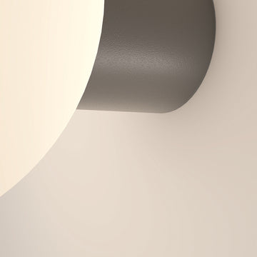 Outdoor Wall Light with White Glass Sphere – Bold | Maytoni