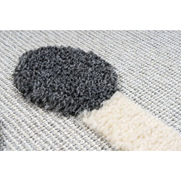 Teppich – Giraffenmotiv, Polypropylen Flor, Kurzflor Struktur, 160 x 230 cm - Modena 417 | Kayoom
