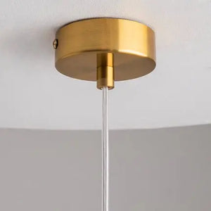 Pendant Lamp with Bronze Finish and Decorative Glass Chains in an Elegant Design – Flusso | Maytoni