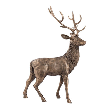 Statue - Khary Brass 101.0 x 65.0 x 147.0 cm von PTMD - Esszett Luxury | Stilvolles Wohnen mit Charakter