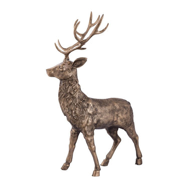 Statue - Khary Brass 101.0 x 65.0 x 147.0 cm von PTMD - Esszett Luxury | Stilvolles Wohnen mit Charakter