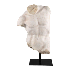 Statue - Maelle White 41.0 x 24.0 x 71.0 cm von PTMD - Esszett Luxury | Stilvolles Wohnen mit Charakter