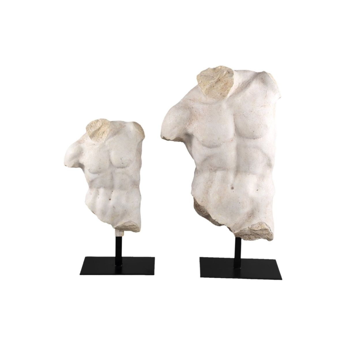 Statue - Maelle White 41.0 x 24.0 x 71.0 cm von PTMD - Esszett Luxury | Stilvolles Wohnen mit Charakter