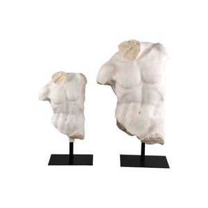 Statue - Maelle White 41.0 x 24.0 x 71.0 cm von PTMD - Esszett Luxury | Stilvolles Wohnen mit Charakter
