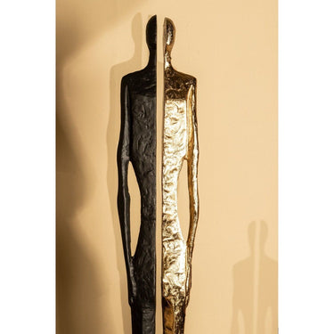 Statue - Thijs Black 25.0 x 24.0 x 127.0 cm von PTMD - Esszett Luxury | Stilvolles Wohnen mit Charakter