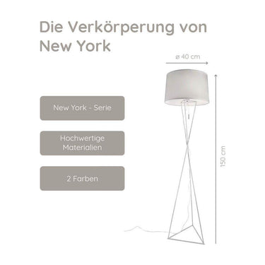Stehleuchte - NEW YORK von Villeroy & Boch - Esszett Luxury | Stilvolles Wohnen mit Charakter