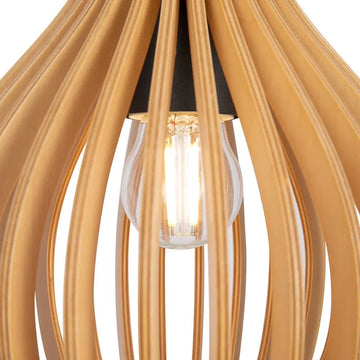 Pendant Lamp Black Metal Modern Design & Integrated LED – Roots | Maytoni