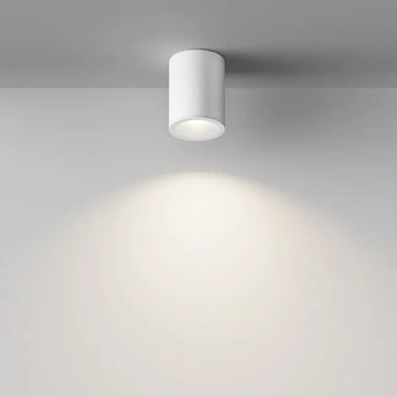 Deckenleuchte – Weißes Finish, Aluminium Gehäuse, GU10 Fassung, Ø8,5 cm - Zoom | Maytoni