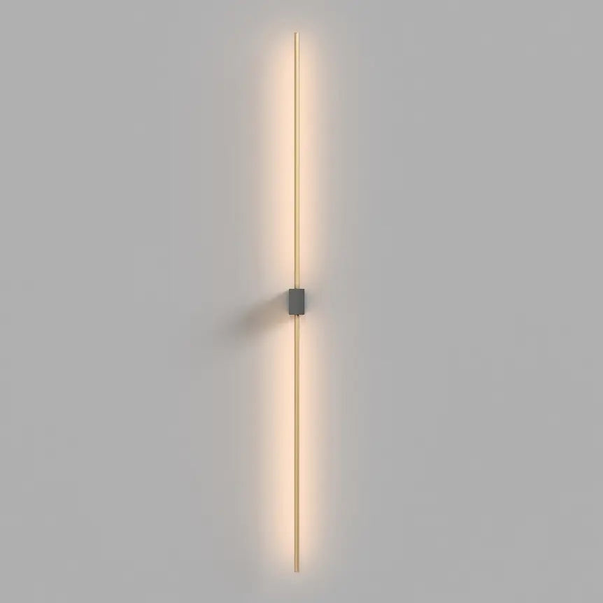 Wandleuchte – Schwarzes Aluminium, 12 W Leistung, Warmweiß, 104,9 cm Höhe - Pars | Maytoni