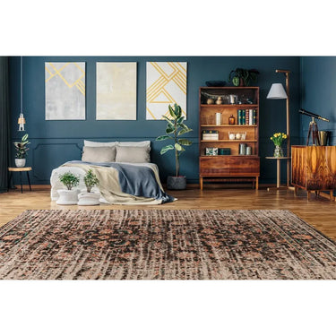 Teppich 3D-Effekt, Weicher Flor & Viskose-Material Multi/Rot – Charme 225 | Kayoom