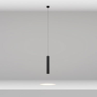 Pendelleuchte Schwarzes Aluminiumgehäuse mit 12W LED, 3000K Farbtemperatur und 40° Abstrahlwinkel – Focus LED | Maytoni - Esszett Luxury | Stilvolles Wohnen mit Charakter