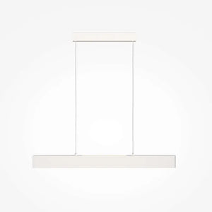 Pendelleuchte – Weißes Finish, Metallgehäuse, 23 W Leistung, 100 cm Höhe, Warmweiß - Step | Maytoni