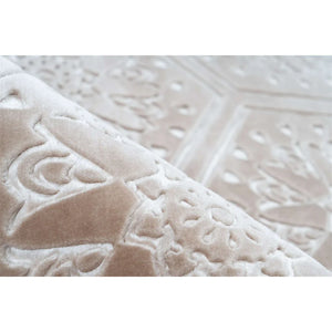 Rug Embossed Pattern Ultra Soft Plush Feel Non-Slip Backing – Monroe 225 | Kayoom