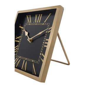 Tischuhr Vintage - Design Metallrahmen Römische Ziffern – Modell Moments 2025 | Kayoom - Esszett Luxury | Stilvolles Wohnen mit Charakter