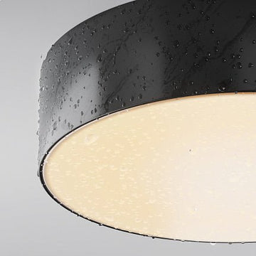 Deckenleuchte Schwarz Aluminium Weißer Kunststoffdiffusor LED 30 W Warmweiß – Zon IP | Maytoni - Esszett Luxury | Stilvolles Wohnen mit Charakter