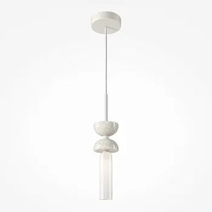 Pendant Lamp White Metal White Glass Spheres & Modern Design – Kyoto | Maytoni