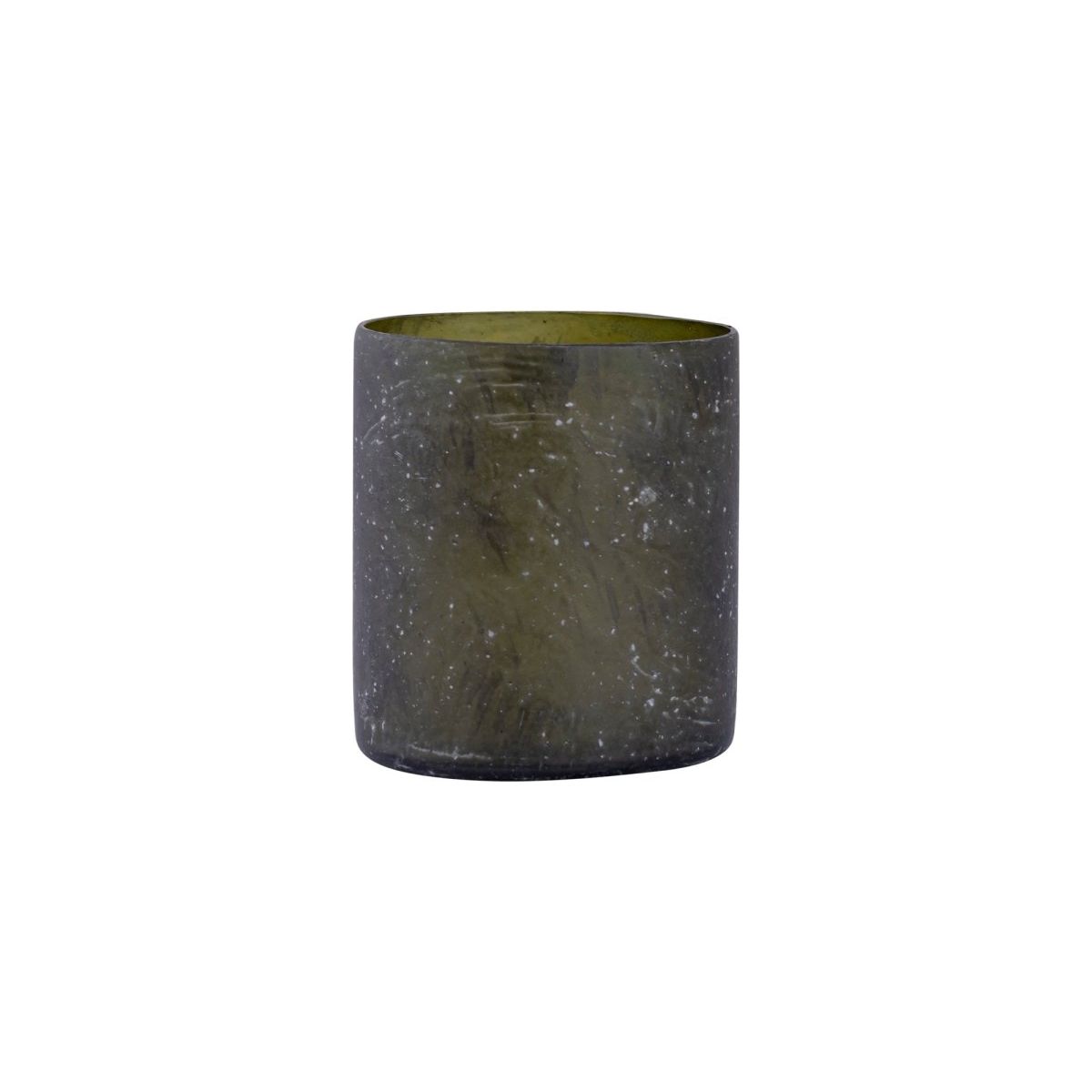 Teelichthalter - Matthy 8.5 x 8.5 x 9.5 cm Grün 1 von PTMD - Esszett Luxury | Stilvolles Wohnen mit Charakter
