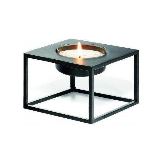 Teelichthalter Pulverbeschichteter Stahl, Minimalistisches Design, Elegante Schwebende Form – Solero | Philippi