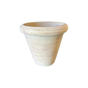 Terracotta Topf - Nella Beige 10.0 x 10.0 x 9.0 cm von PTMD - Esszett Luxury | Stilvolles Wohnen mit Charakter