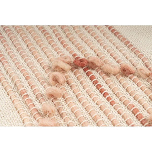 Decke – Rosa Creme Farbverlauf Weiche Textur Pflegeleicht – Bohist 225 | Kayoom - Esszett Luxury | Stilvolles Wohnen mit Charakter