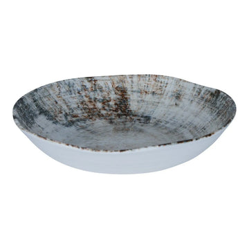 Teller – Weißes Porzellan, Gemischtes Design, Schlichte Optik, 20 cm - Kaylaa | PTMD