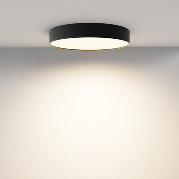 Deckenleuchte aus schwarzem Aluminium mit integrierter LED und warmweißem Licht – Zon | Maytoni - Esszett Luxury | Stilvolles Wohnen mit Charakter