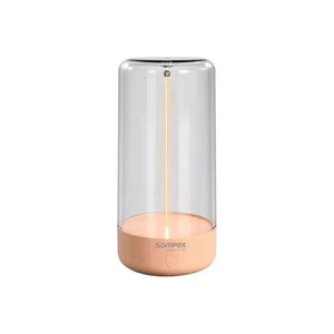 Table lamp with floating filament design magnetic light effect & USB-C charging – PULSE | Sompex
