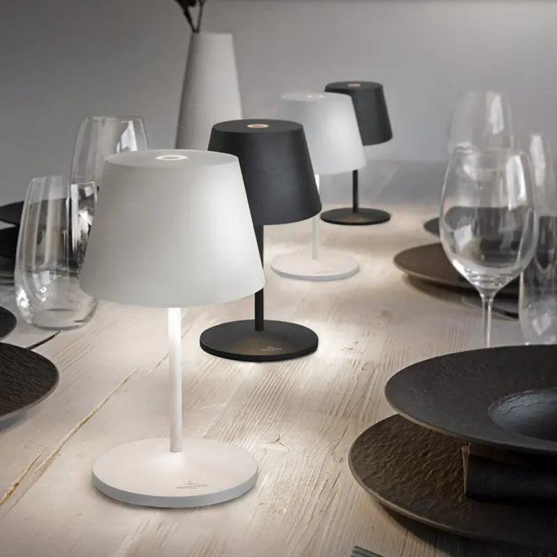 Tischleuchte, beschichtetes Aluminium, dimmbar, kabellos, Touch-Dimmer – SEOUL 2.0 | Villeroy & Boch