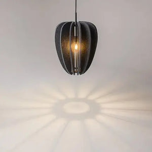 Pendant Light Felt Shade Grey Metal Frame & Modern Design – Cambio | Maytoni
