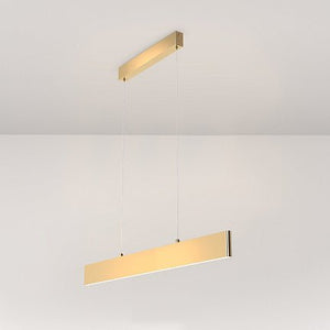 Pendelleuchte Goldfarbenes Aluminiumgehäuse mit opalem Acryl - Diffusor, integrierter LED und modernem Design – Arc | Maytoni - Esszett Luxury | Stilvolles Wohnen mit Charakter