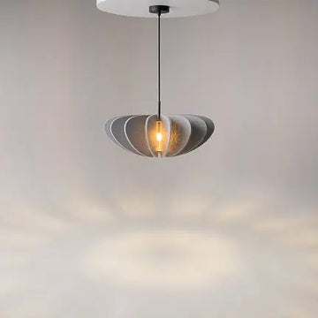 Pendant light grey felt shade grey metal frame & modern design – Cambio | Maytoni