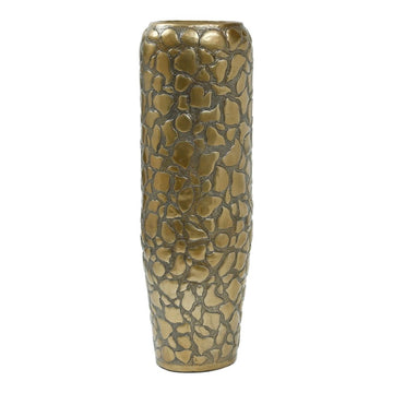 Topf mit Steinmuster - Axis Brass casted alu von PTMD - Esszett Luxury | Stilvolles Wohnen mit Charakter