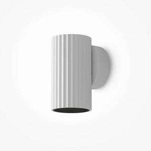Wandleuchte – Weißes Aluminium, GU10 Fassung, 10 cm Höhe - Calipso | Maytoni