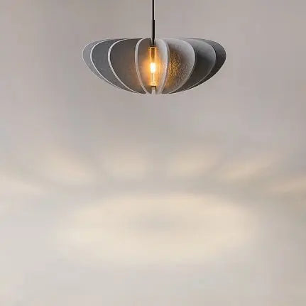 Pendant light grey felt shade grey metal frame & modern design – Cambio | Maytoni