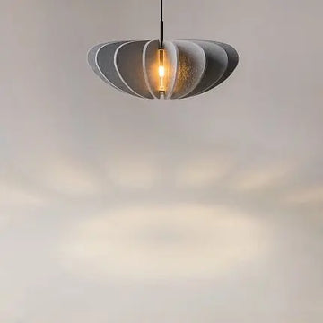 Pendant light grey felt shade grey metal frame & modern design – Cambio | Maytoni