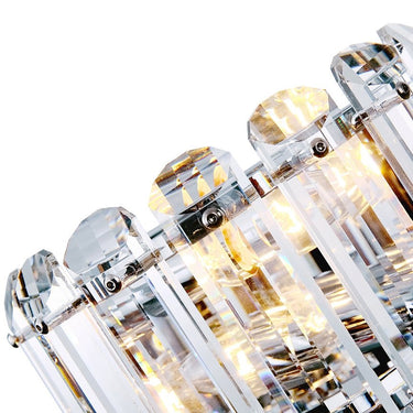 Wandleuchte mit Kristall - Riffelglas und Chrom - Finish – Hail | Maytoni - Esszett Luxury | Stilvolles Wohnen mit Charakter
