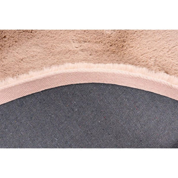 Teppich – Creme Farbe, Weicher Flor, Runde Form 120 cm - Rabbit Light 525 | Kayoom