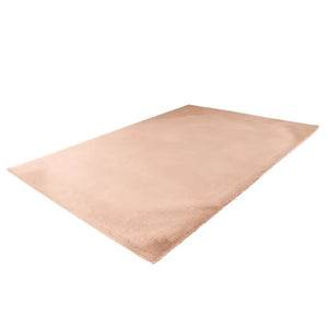 Carpet fluffy high pile plain surface non-slip backing – Rabbit Light 525 | Kayoom